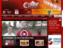 Tablet Screenshot of clermontbasket.com